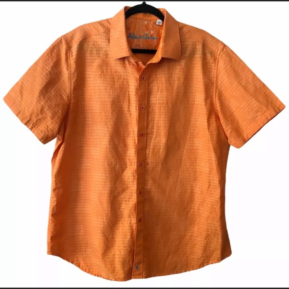 Robert Graham Classic Fit Dress Shirt Button Up XL